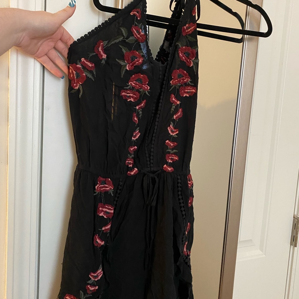 Backless Romper